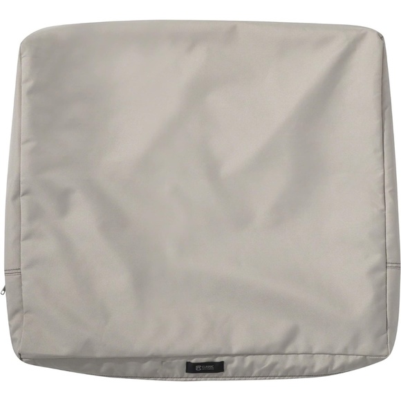 Ravenna Water-Resistant Outdoor Back Cushion Cover - Picture 3 of 15